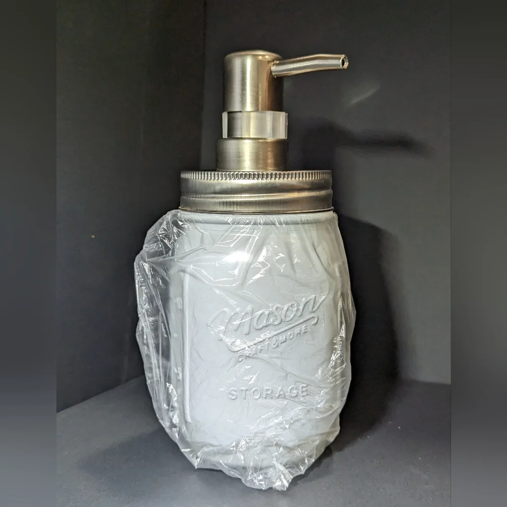 NWT Americana Mason Craft & More Vintage style Soap/Lotion Pump 16oz